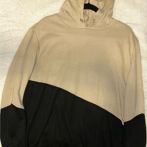 Women’s Black and Cream Hoodie